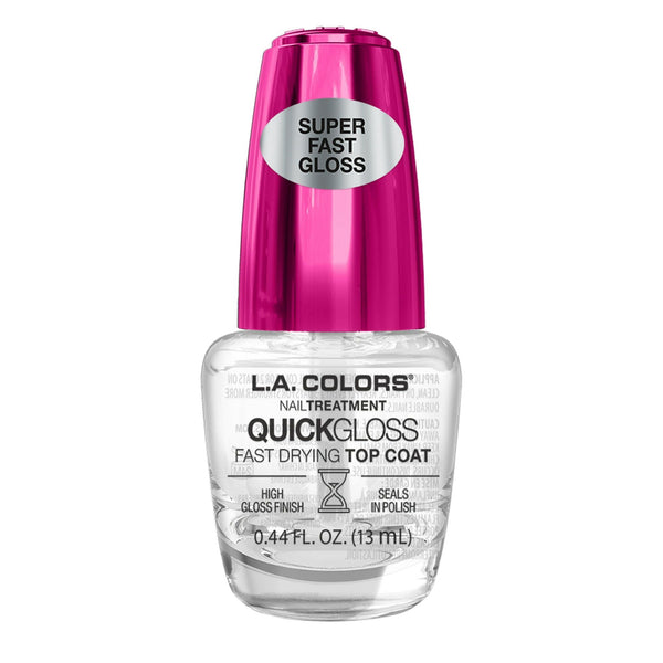 L.A. COLORS Salon Fab Nail Treatment Nail Polish, Top Coat, 0.44 fl oz EasyOptionXY LLC