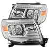 AlphaRex 05-11 Toyota Tacoma NOVA-Series LED Projector Headlights Chrome OffRoadUSA.com