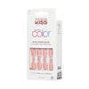 KISS Salon Color Nails, Pink, Petite Square, 'The Best Seller', 31 Ct EasyOptionXY LLC