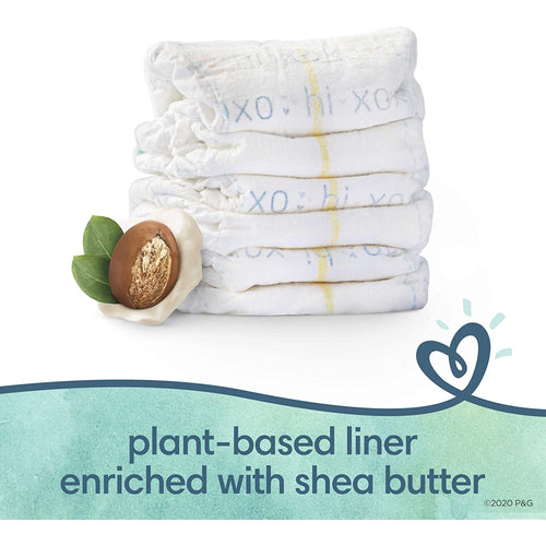 Pampers Pure Protection Disposable Baby Diapers, Hypoallergenic and Unscented Protection, Enormous Pack Size 1, 132 Count EasyOptionXY LLC