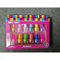 Simple Sweet Nail Polish Set, 12 Piece EasyOptionXY LLC