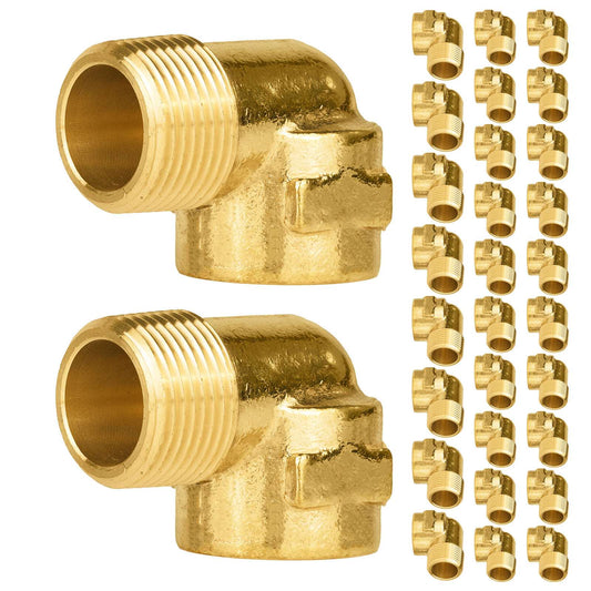 30 Pcs 3/4" MNPT X FNPT Elbow