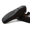 Zelli Italia 31-160-NIC MONZA Sueded Calfskin with Crocodile Driver, Nicotine