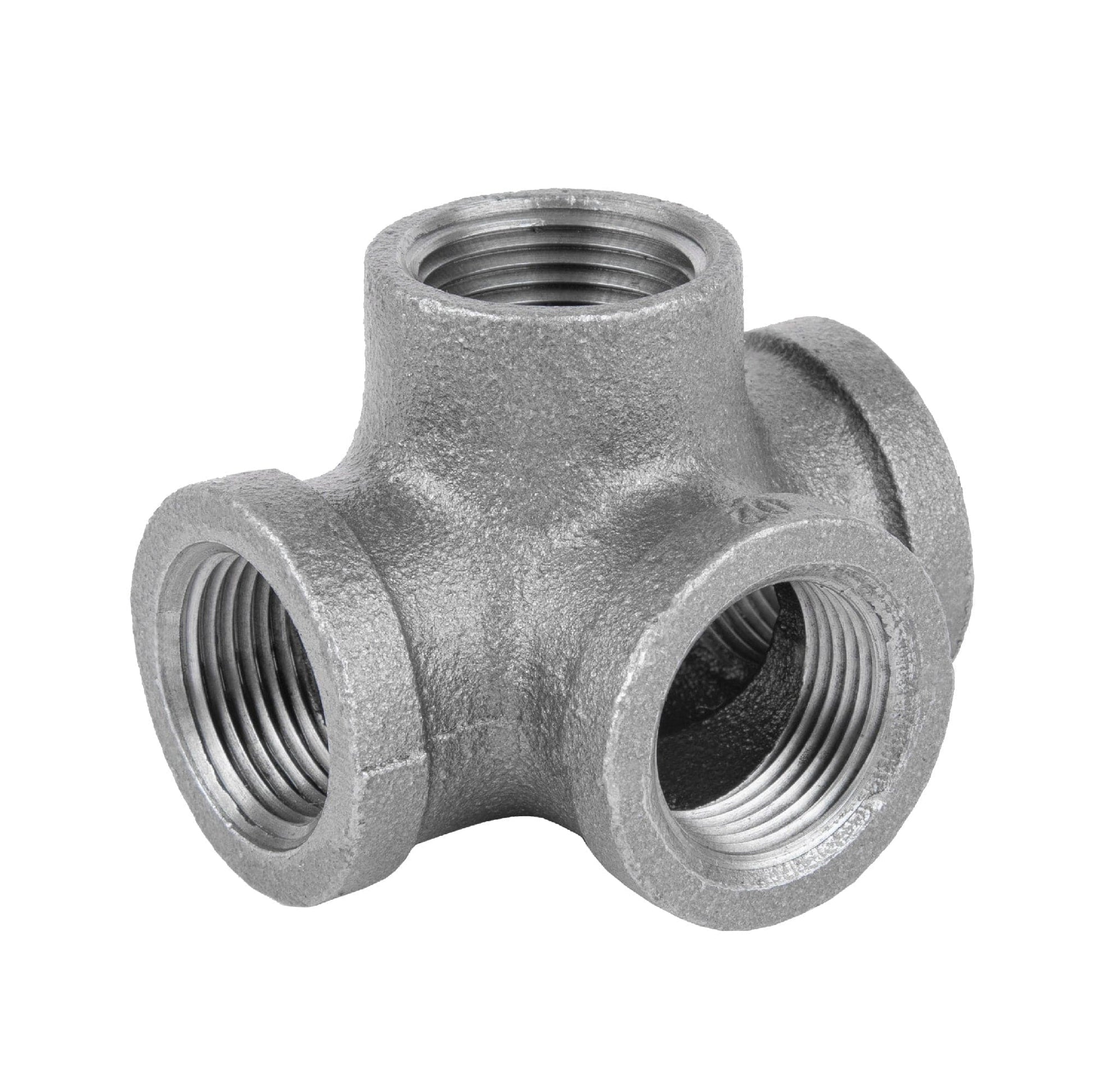 1/2 in. Black Side Outlet Tee PIPE DECOR