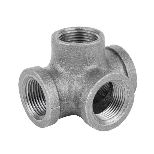 1/2 in. Black Side Outlet Tee PIPE DECOR