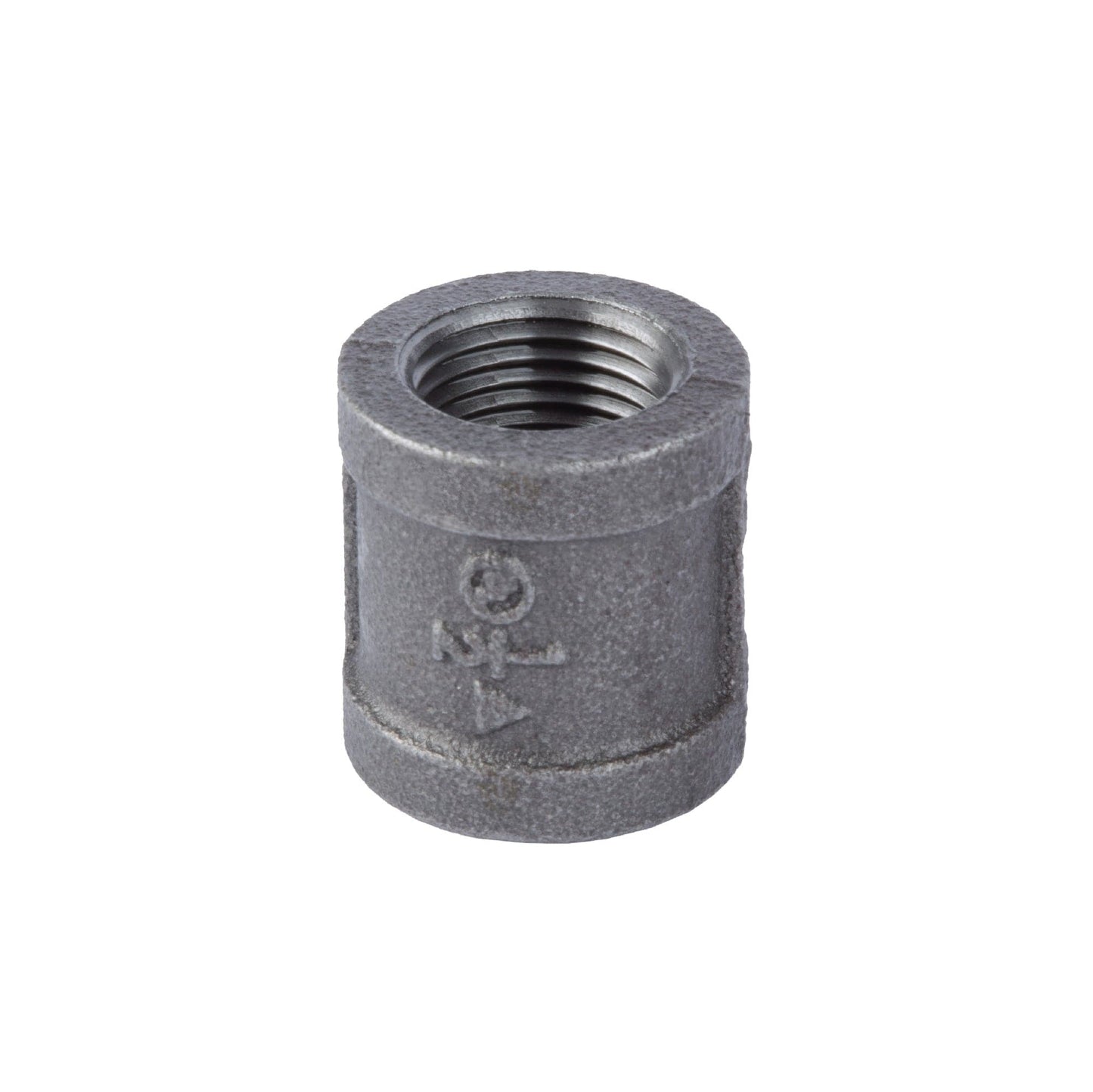 1/2 in. Black Coupling