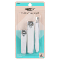 Equate Beauty Manicure Kit with Finger and Toenail Clippers, Tweezers EasyOptionXY LLC