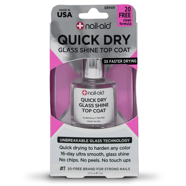 Nail-Aid - Quick Dry Glass Shine Top Coat EasyOptionXY LLC