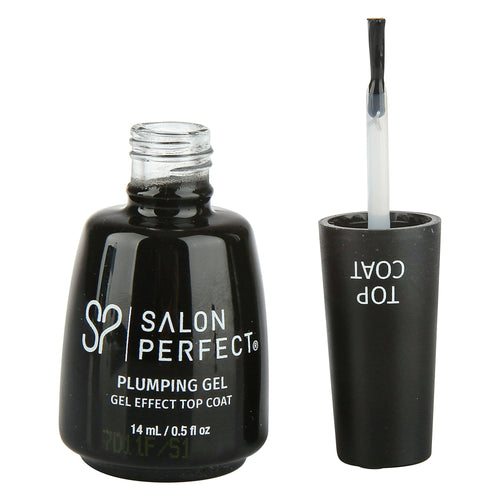 Salon Perfect Nail Polish, Plumping Gel Topcoat, Clear, 0.5 fl oz EasyOptionXY LLC