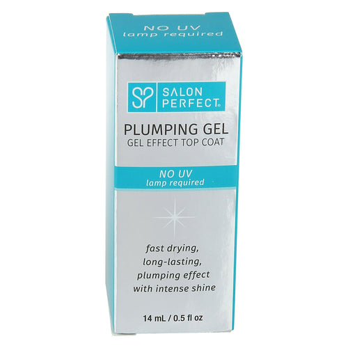 Salon Perfect Nail Polish, Plumping Gel Topcoat, Clear, 0.5 fl oz EasyOptionXY LLC