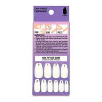 L.A. COLORS Frill Nail Tips, True Beauty, 33 Pieces EasyOptionXY LLC
