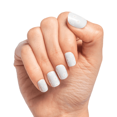 Olive & June Press-on Artificial Nails, Squoval Extra Short, Blue Flower Shower, Blue, 42 Ct EasyOptionXY LLC