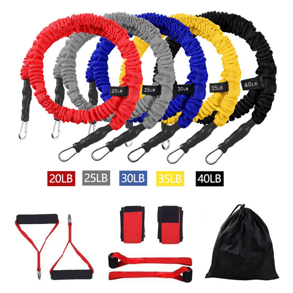 12-Pcs Resistance Band Home Workout Set Jupiter Gear