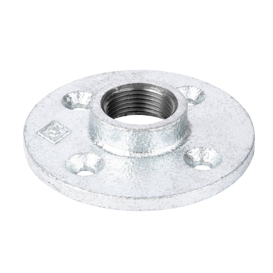1/2 in. Galvanized Iron Floor Flange PIPE DECOR