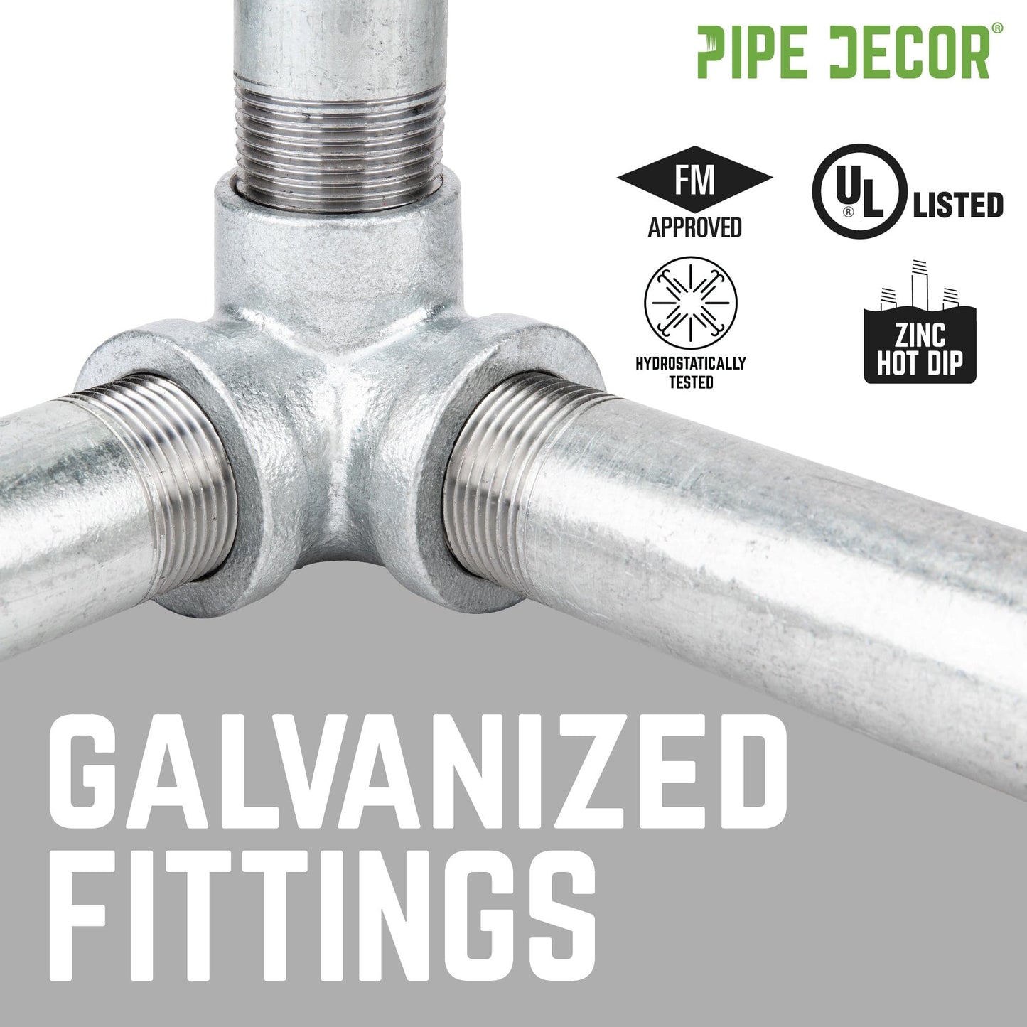 1/4 in. Galvanized Iron Locknut