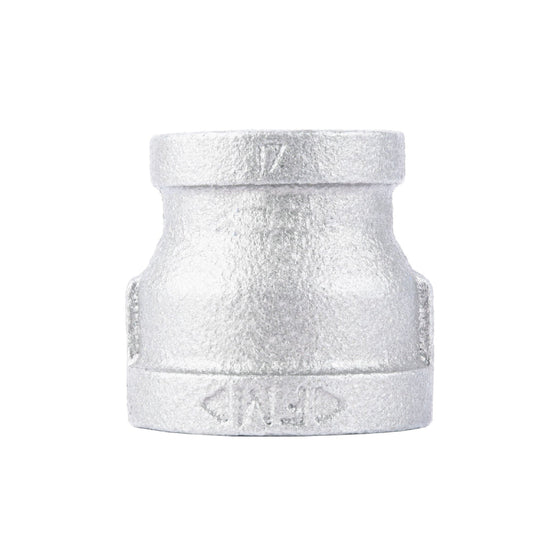 1 1/2 in. x 1 1/4 in. Galvanized Iron Reducing Coupling