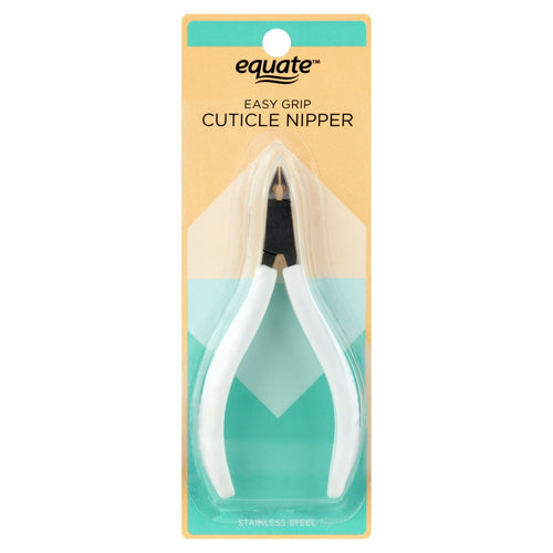 Equate Beauty Stainless Steel Non-Slip Easy Grip Cuticle Nipper EasyOptionXY LLC