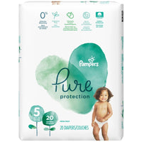 Pampers Pure Protection Natural Diapers, Size 5, 20 Count EasyOptionXY LLC