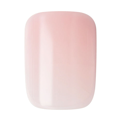 KISS imPRESS Bare but better Short Square Gel Press-On Nails, Glossy Light Pink, 30 Pieces EasyOptionXY LLC