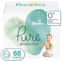 Pampers Pure Protection Natural Diapers, Size 2, 68 Count EasyOptionXY LLC
