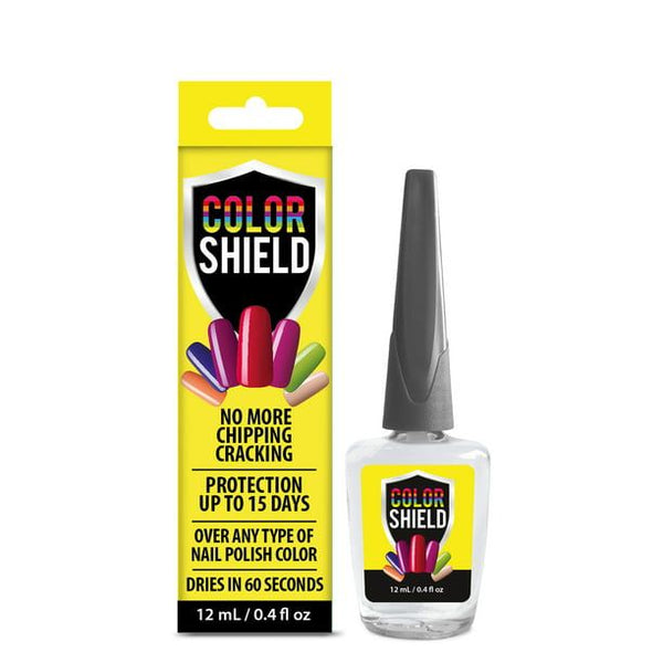 Color Shield Quick Dry Top Coat, Gel Look Shine Natural Dry, 0.40 fl oz EasyOptionXY LLC