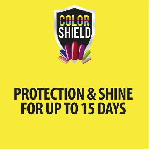 Color Shield Quick Dry Top Coat, Gel Look Shine Natural Dry, 0.40 fl oz EasyOptionXY LLC