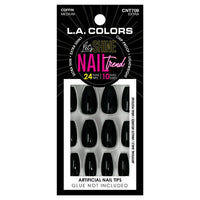 L.A. COLORS Shine Nail Trend Nail Tips, Coffin Shape, Extra, 24 Pieces EasyOptionXY LLC