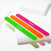 Tweezerman 100/180 Grit Neon Nail Files- 3 Pack EasyOptionXY LLC