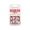 Salon Perfect Artificial Nails, 139 Modern Art Pink Swirl, File & Glue Included, 30 Nails EasyOptionXY LLC
