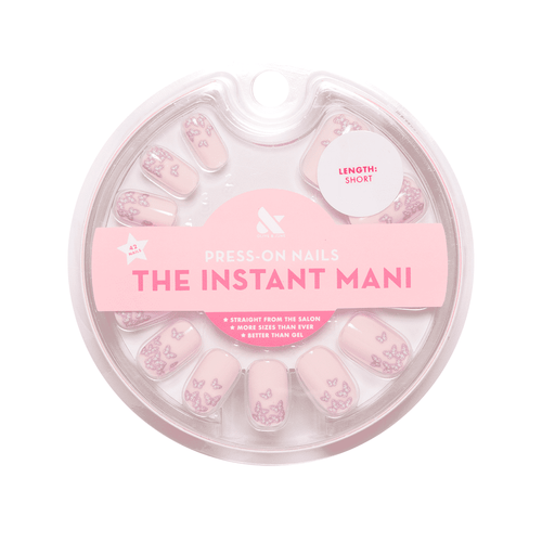 Olive & June Press-on Artificial Nails, Squoval Short, Butterfly Ombre, Purple, 42 Ct EasyOptionXY LLC