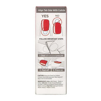 imPRESS Color Press-on Manicure, Reddy or Not, Short EasyOptionXY LLC