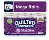 Quilted Northern Ultra Plush Toilet Paper, 12 Mega Rolls EasyOptionXY LLC