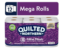 Quilted Northern Ultra Plush Toilet Paper, 12 Mega Rolls EasyOptionXY LLC
