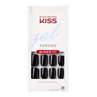 KISS Gel Fantasy Ready-to-Wear Fake Nails, Just Right, 28 Count EasyOptionXY LLC