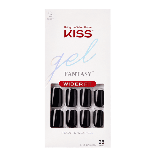 KISS Gel Fantasy Ready-to-Wear Fake Nails, Just Right, 28 Count EasyOptionXY LLC