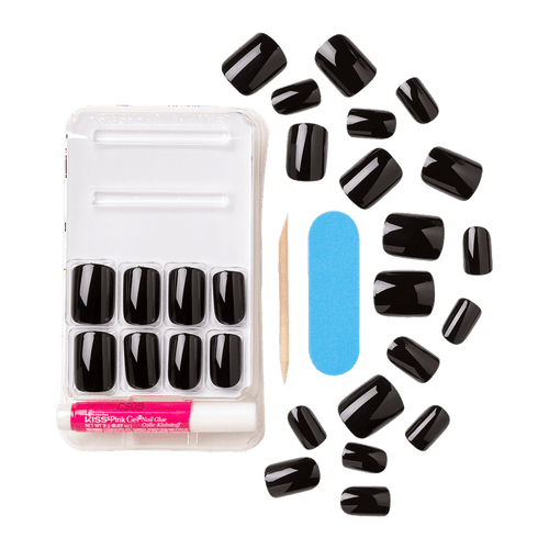 KISS Gel Fantasy Ready-to-Wear Fake Nails, Just Right, 28 Count EasyOptionXY LLC