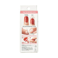KISS imPRESS Long-Lasting Short Square Gel Press-On Nails, Glossy Medium Red, 'Adore You', 33 Ct. EasyOptionXY LLC
