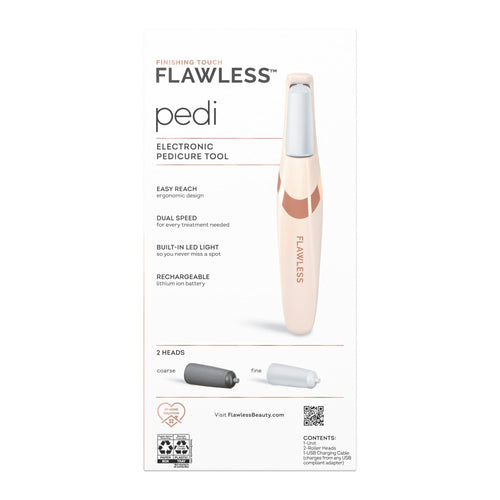 Finishing Touch Flawless Pedi Electronic Tool File and Callus Remover, Pedicure EasyOptionXY LLC