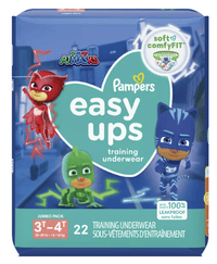 Pampers Easy Ups Training Underwear Boys Size 5 3T-4T, 22 Count EasyOptionXY LLC
