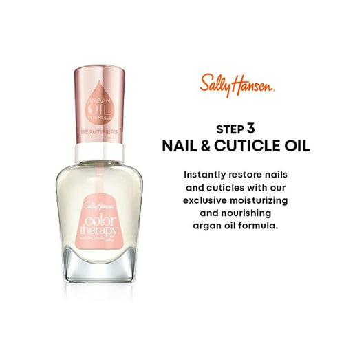 Sally Hansen Color Therapy, Nail & Cuticle Oil, 0.45 fl oz, Nourishing & Hydrating, Vitamin E Oil for Cuticles and Nails EasyOptionXY LLC