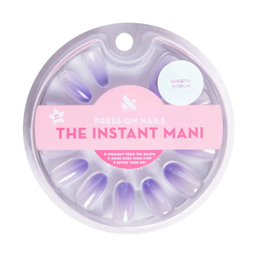 Olive & June Press-On Artificial Nails, Oval Medium, Purple Chrome Gradient, 42 Ct EasyOptionXY LLC