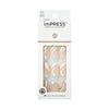 KISS imPRESS Medium Almond Gel Press-On Nails, Glossy Light Pink, 'On My Mind', 33Ct. EasyOptionXY LLC