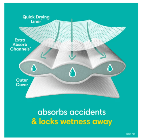 Pampers Easy Ups Training Underwear Boys Size 5 3T-4T, 22 Count EasyOptionXY LLC