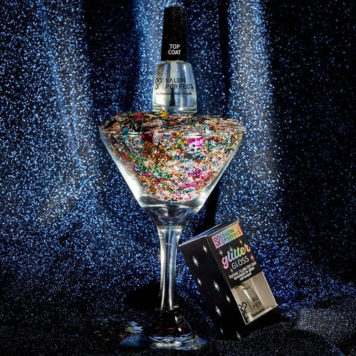 Salon Perfect Nail Lacquer, 626 Glitter Gloss Top Coat, 0.5oz EasyOptionXY LLC