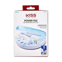 KISS Power File Rechargeable Nail File Kit, 11 Pieces EasyOptionXY LLC