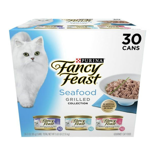 Purina Fancy Feast Gravy Wet Cat Food Variety Pack, 3 oz Cans (30 Pack) EasyOptionXY LLC