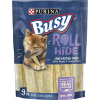 Purina Busy Rollhide Long Lasting Chews for Dogs, 12 oz Pouch EasyOptionXY LLC
