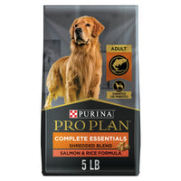 Purina Pro Plan High Protein Dog Food With Probiotics for Dogs, Shredded Blend Salmon & Rice Formula, 5 lb. Bag EasyOptionXY LLC