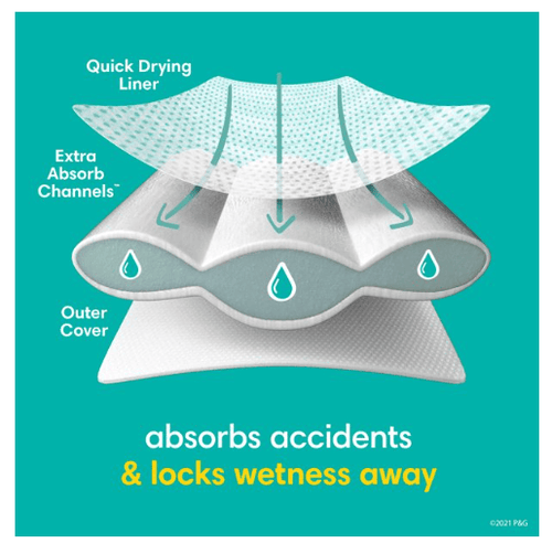 Pampers Easy Ups Training Underwear Boys Size 4 2T-3T, 25 Count EasyOptionXY LLC