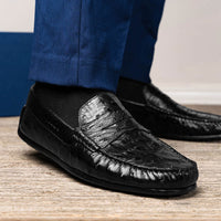 Zelli Italia Zelli Italia 33-100-BLK MONZA Ostrich Quill Driver, Black